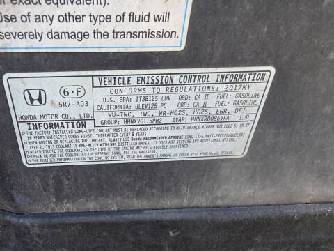 2017 Honda Fit LX
