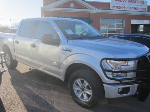 2017 Ford F-150 for sale at W & W MOTORS in Clovis NM