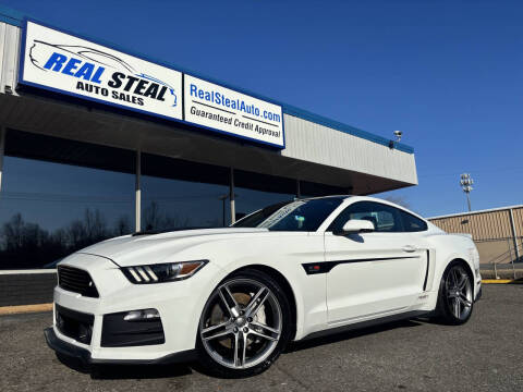 2017 Ford Mustang for sale at Real Steal Auto Sales & Repair Inc in Gastonia NC