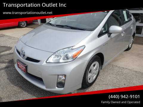 2011 Toyota Prius for sale at Transportation Outlet Inc in Eastlake OH