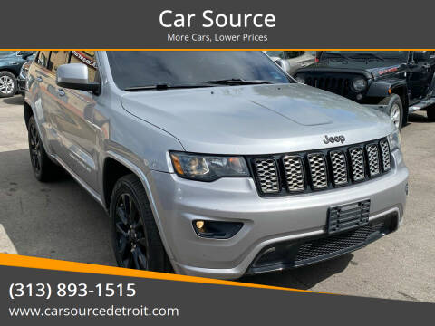 2018 Jeep Grand Cherokee for sale at Car Source in Detroit MI