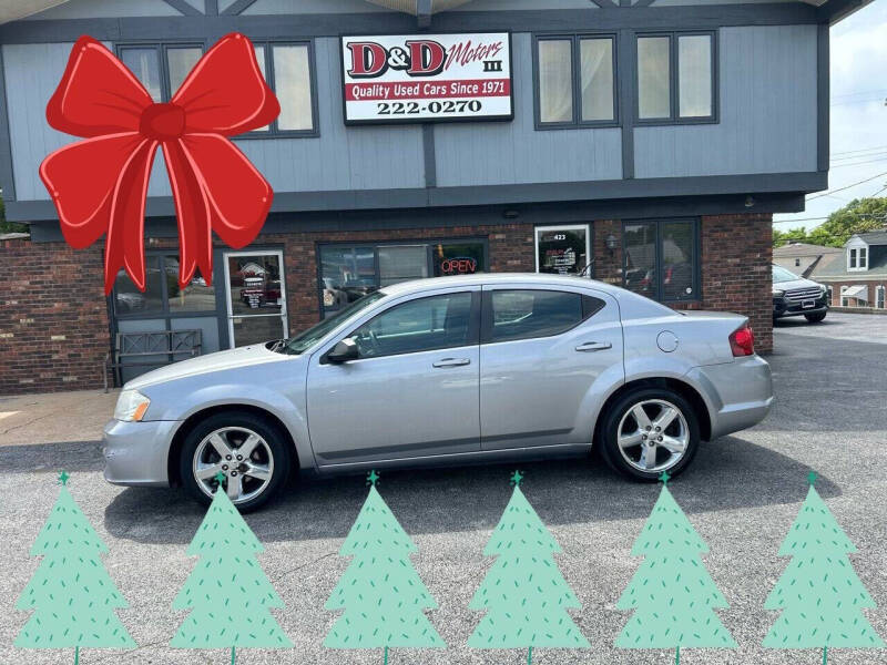 2013 Dodge Avenger for sale at D & D Motors Ltd in Belleville IL