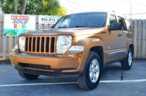 2011 Jeep Liberty for sale at ALWAYSSOLD123 INC in Fort Lauderdale FL