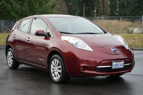 2016 Nissan LEAF for sale at Carson Cars in Lynnwood WA