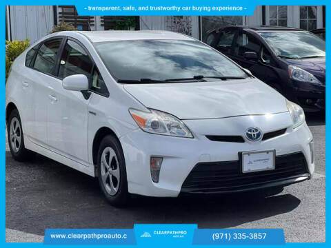 2012 Toyota Prius for sale at CLEARPATHPRO AUTO in Milwaukie OR