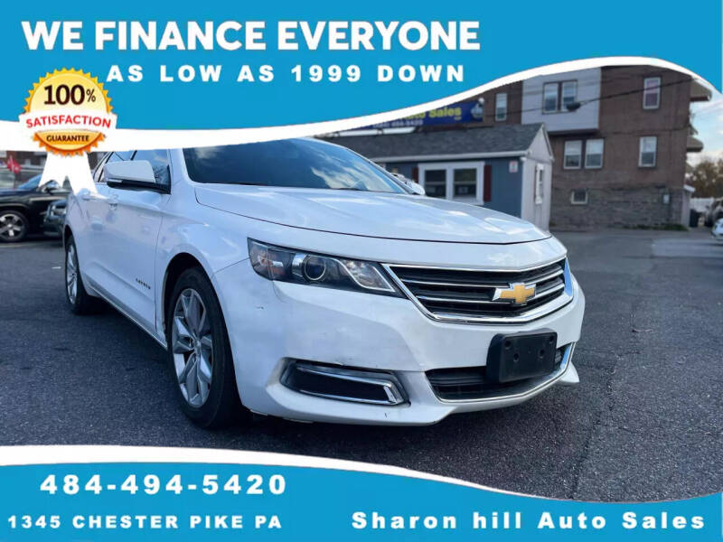 2017 Chevrolet Impala for sale at Sharon Hill Auto Sales LLC in Sharon Hill PA