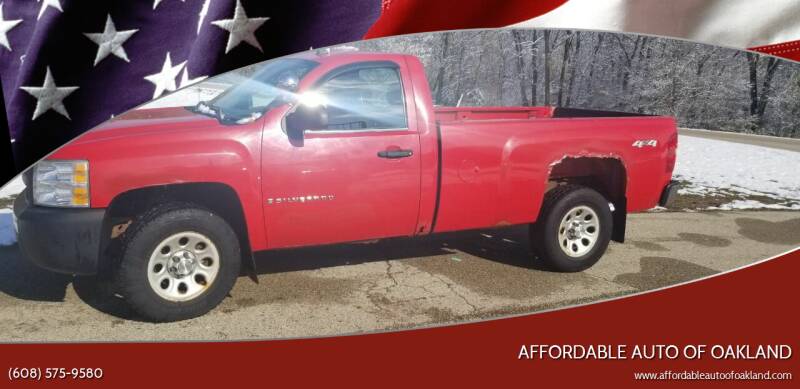 2008 Chevrolet Silverado 1500 for sale at Big Deal LLC in Whitewater WI