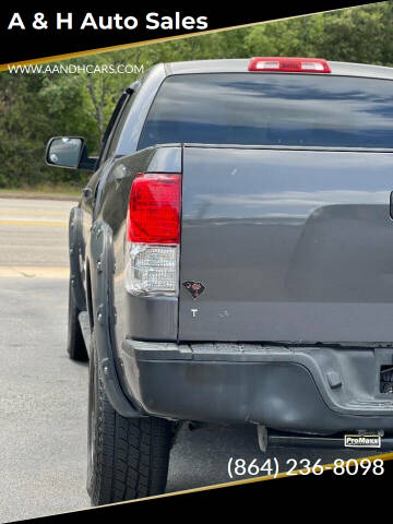 2011 Toyota Tundra for sale at A & H Auto Sales in Greenville SC