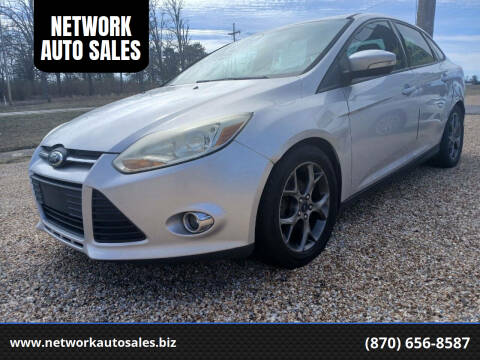 2014 Ford Focus for sale at NETWORK AUTO SALES in Mountain Home AR