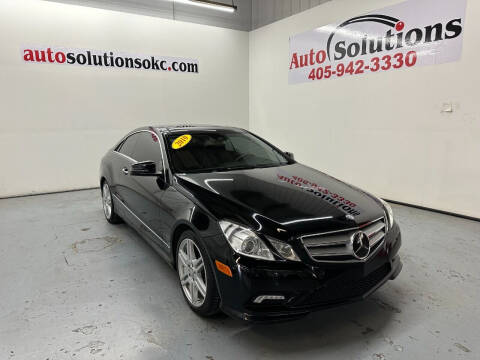 2010 Mercedes-Benz E-Class for sale at Auto Solutions in Warr Acres OK