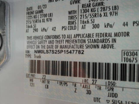 2023 Ford Transit Connect XL