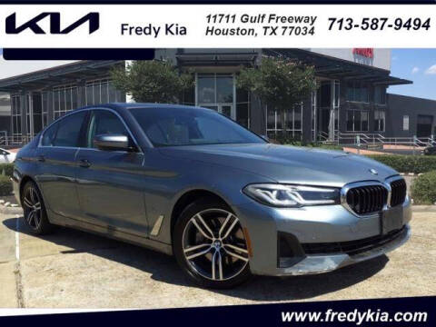 2021 BMW 5 Series for sale at FREDYS CARS FOR LESS in Houston TX