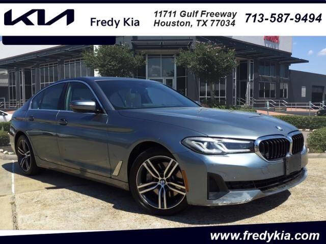 2021 BMW 5 Series for sale at FREDY USED CAR SALES in Houston TX