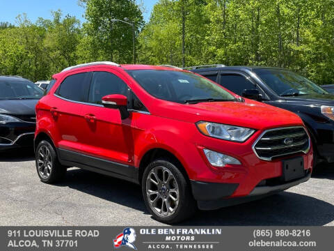 2020 Ford EcoSport for sale at Ole Ben Franklin Motors of Alcoa in Alcoa TN