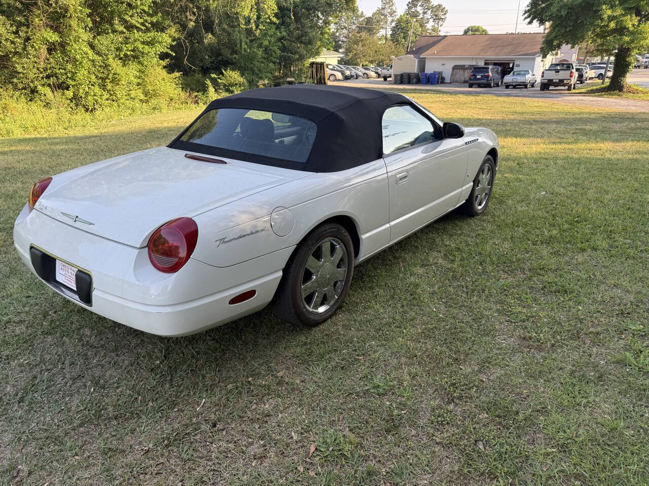 White 2003 Ford Thunderbird Premium Convertible Premium 2dr Convertible 2