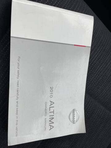 2010 Nissan Altima 2.5 S