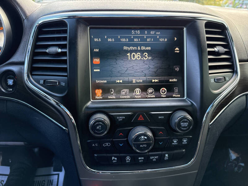 2017 Jeep Grand Cherokee Overland