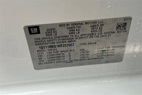 2017 GMC Sierra 2500HD