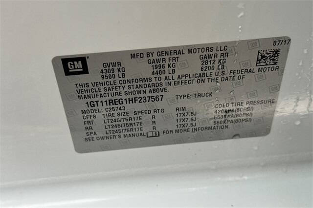 2017 GMC Sierra 2500HD