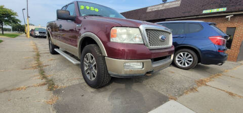 2004 Ford F-150 for sale at J & J Used Cars inc in Wayne MI