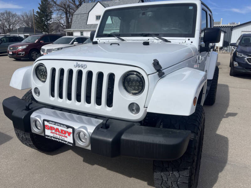 2015 Jeep Wrangler Unlimited for sale at Spady Used Cars in Holdrege NE