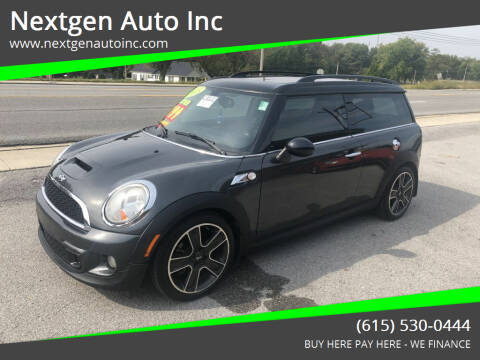 2013 MINI Clubman for sale at Nextgen Auto Inc in Smithville TN