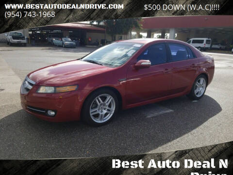 2008 Acura TL for sale at Best Auto Deal N Drive in Hollywood FL