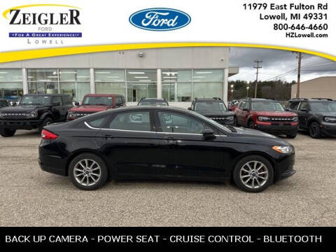 2017 Ford Fusion for sale at Zeigler Ford of Plainwell - Zeigler Ford of Lowell in Lowell MI