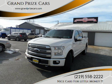 2016 Ford F-150 for sale at Grand Prize Cars in Cedar Lake IN