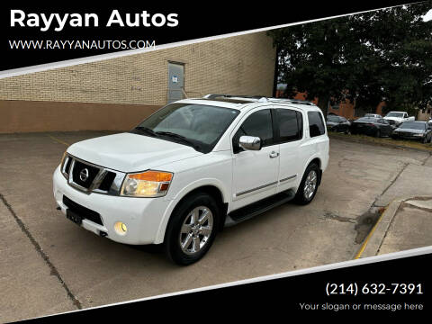 2011 Nissan Armada for sale at Rayyan Autos in Dallas TX