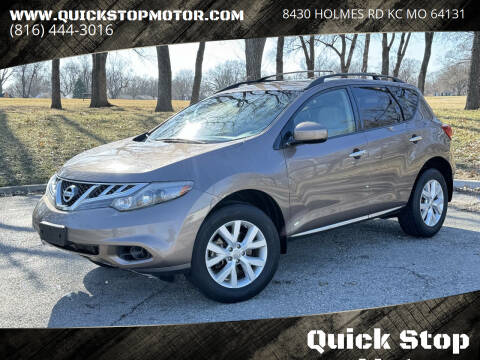 2014 Nissan Murano for sale at Quick Stop Motors in Kansas City MO