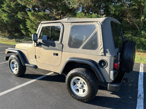 2003 Jeep Wrangler SE