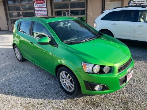 2014 Chevrolet Sonic for sale at G LONG'S AUTO EXCHANGE in Brazil IN