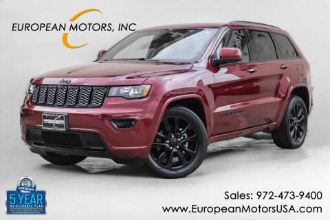 2019 Jeep Grand Cherokee for sale at European Motors Inc in Plano TX