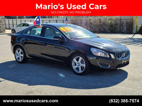 2013 Volvo S60 for sale at Mario's Used Cars in Houston TX