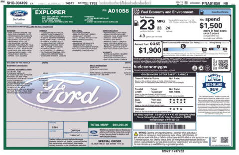 2023 Ford Explorer Hybrid Platinum
