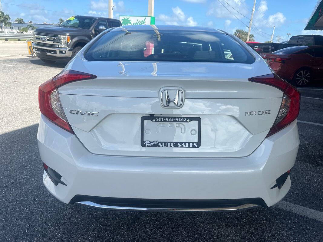 2020 Honda Civic for sale at Tropical Auto Sales in North Palm Beach, FL