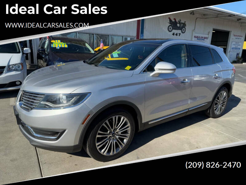 2016 Lincoln MKX for sale at Ideal Car Sales in Los Banos CA