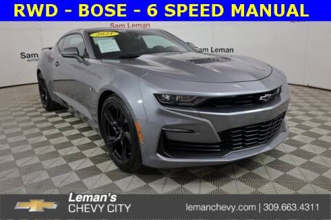 2021 Chevrolet Camaro for sale at Leman's Chevy City in Bloomington IL