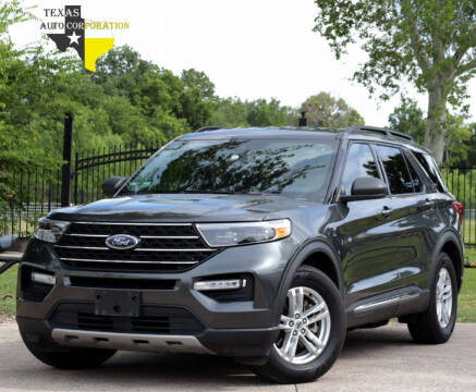 2020 Ford Explorer for sale at Texas Auto Corporation in Houston TX