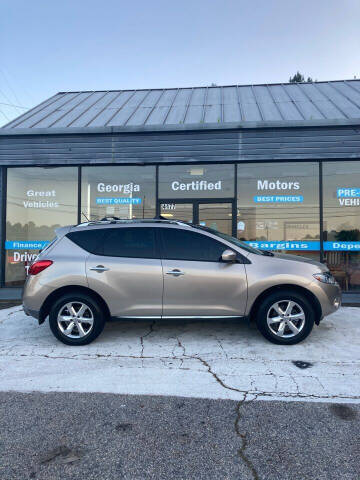 2010 Nissan Murano for sale at Georgia Certified Motors in Stockbridge GA