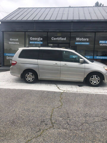 2007 Honda Odyssey for sale at Georgia Certified Motors in Stockbridge GA