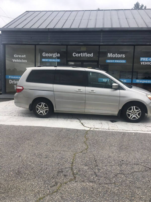 2007 Honda Odyssey for sale at Georgia Certified Motors in Stockbridge GA