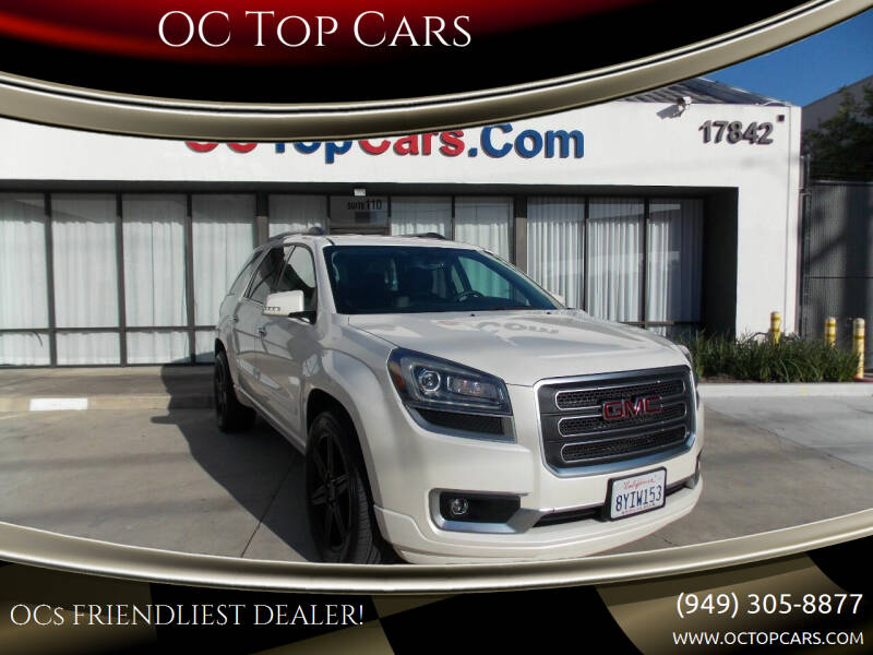2014 GMC Acadia for sale at OC Top Cars in Irvine CA