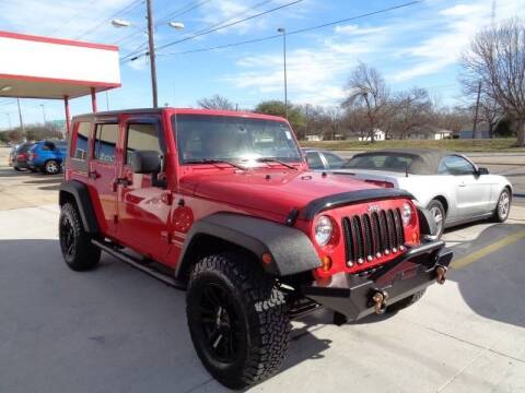 2010 Jeep Wrangler Unlimited for sale at Bad Credit Call Fadi in Dallas TX