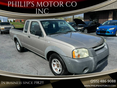 2004 Nissan Frontier for sale at PHILIP'S MOTOR CO INC in Haleyville AL
