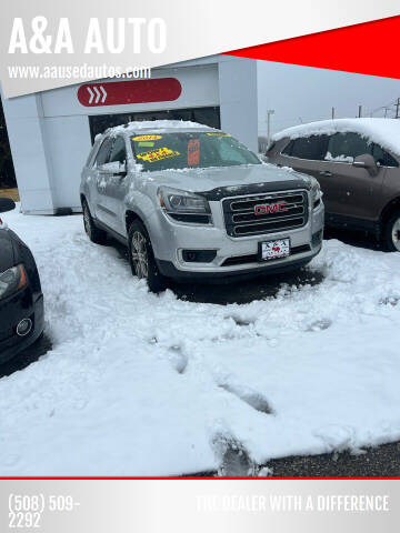 2014 GMC Acadia for sale at A&A AUTO in Fairhaven MA
