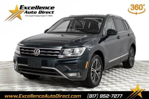 2018 Volkswagen Tiguan for sale at Excellence Auto Direct in Euless TX