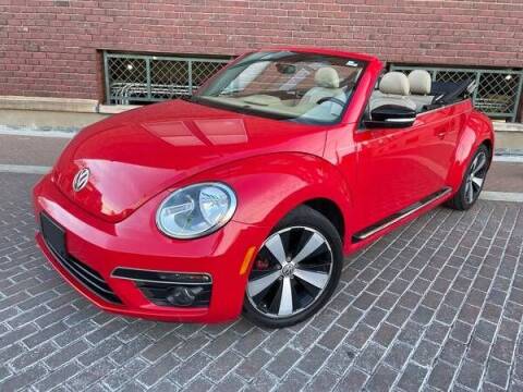2013 Volkswagen Beetle Convertible for sale at Euroasian Auto Inc in Wichita KS