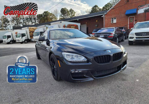 2014 BMW 6 Series for sale at Complete Auto Center , Inc in Raleigh NC